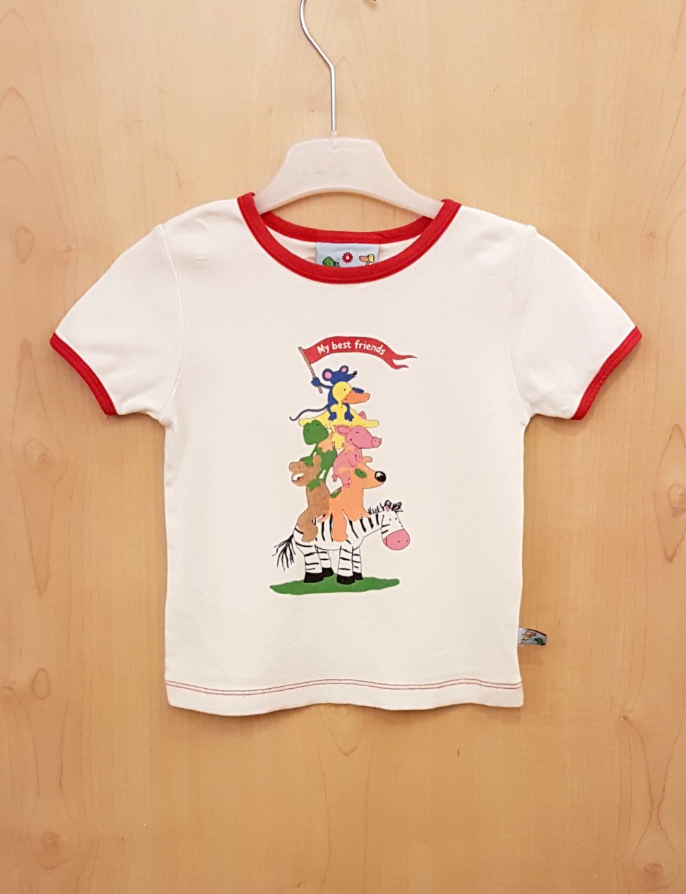 Shirt in weiss mit den lieben Sieben - Spiegelburg - 92