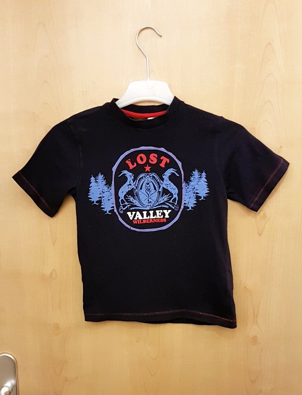 blaues Shirt (kostenlos bei Paketanforderung) - Lidl - 128