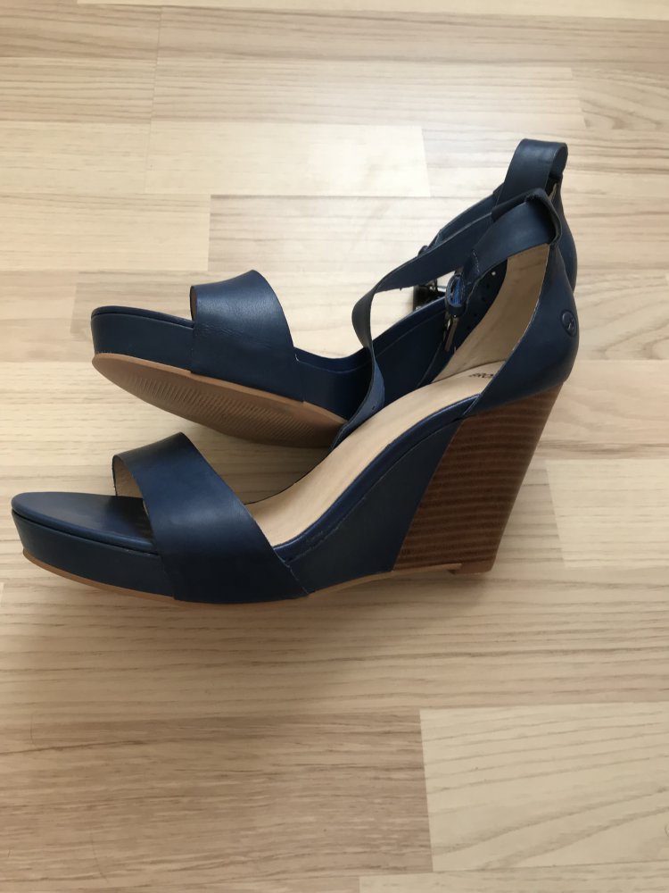 Keilpumps gr.41 blau, Bronx