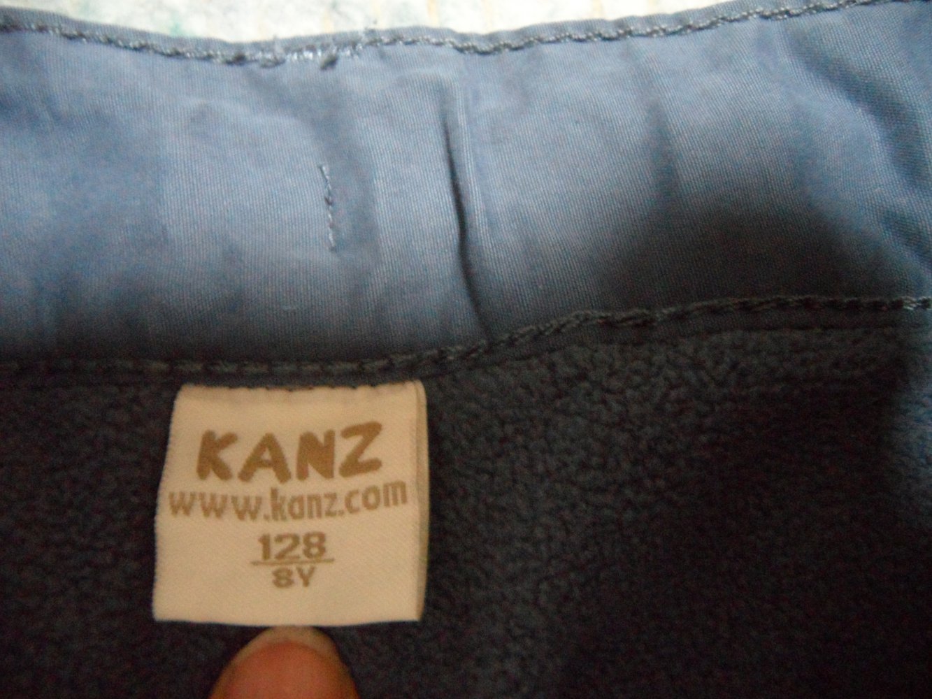 Kanz nagelneue fleecegefütterte Thermo-Hose 128