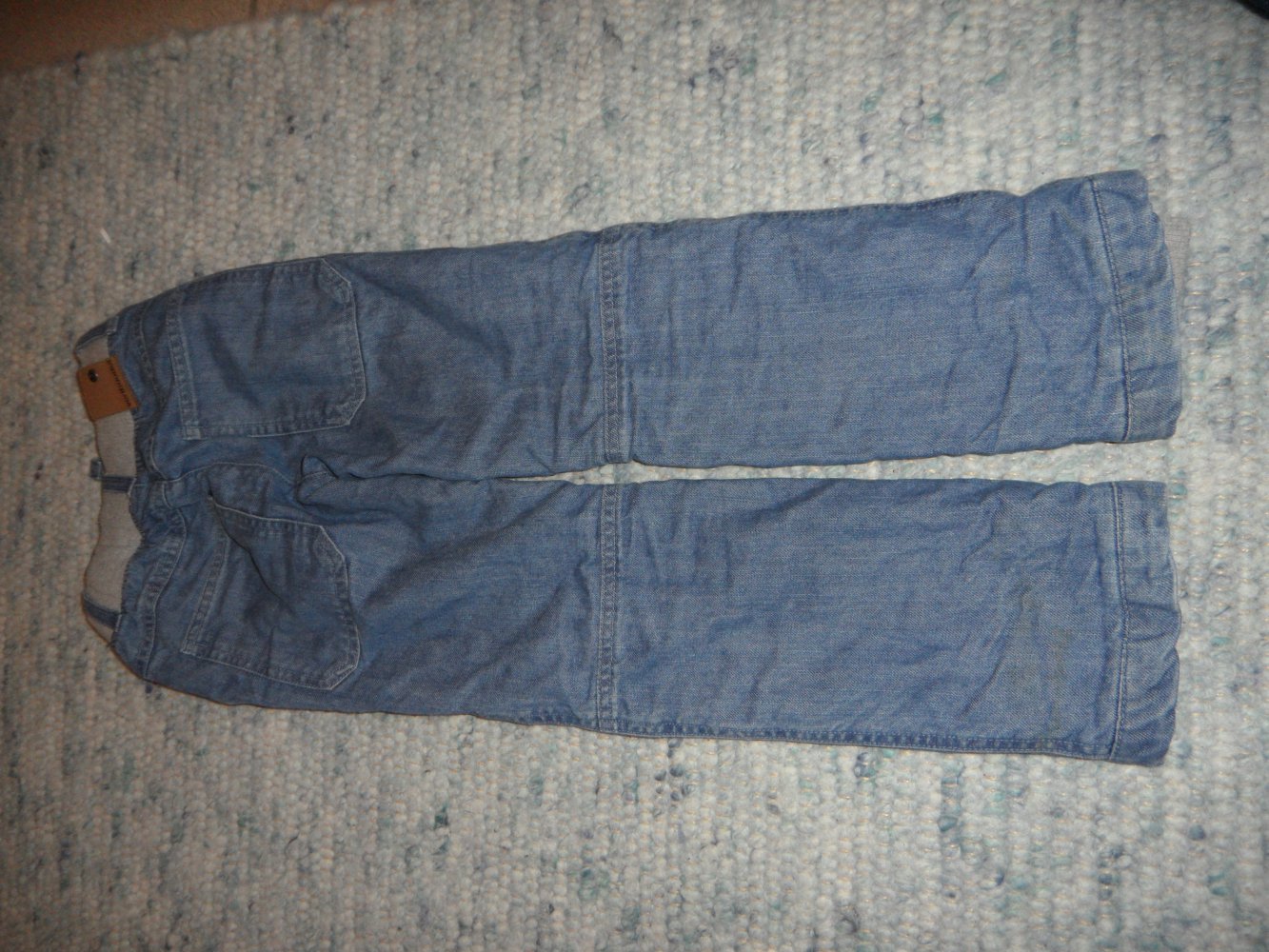 Vertbaudet Thermohose Robusthose 110/116 Thermo Jeans