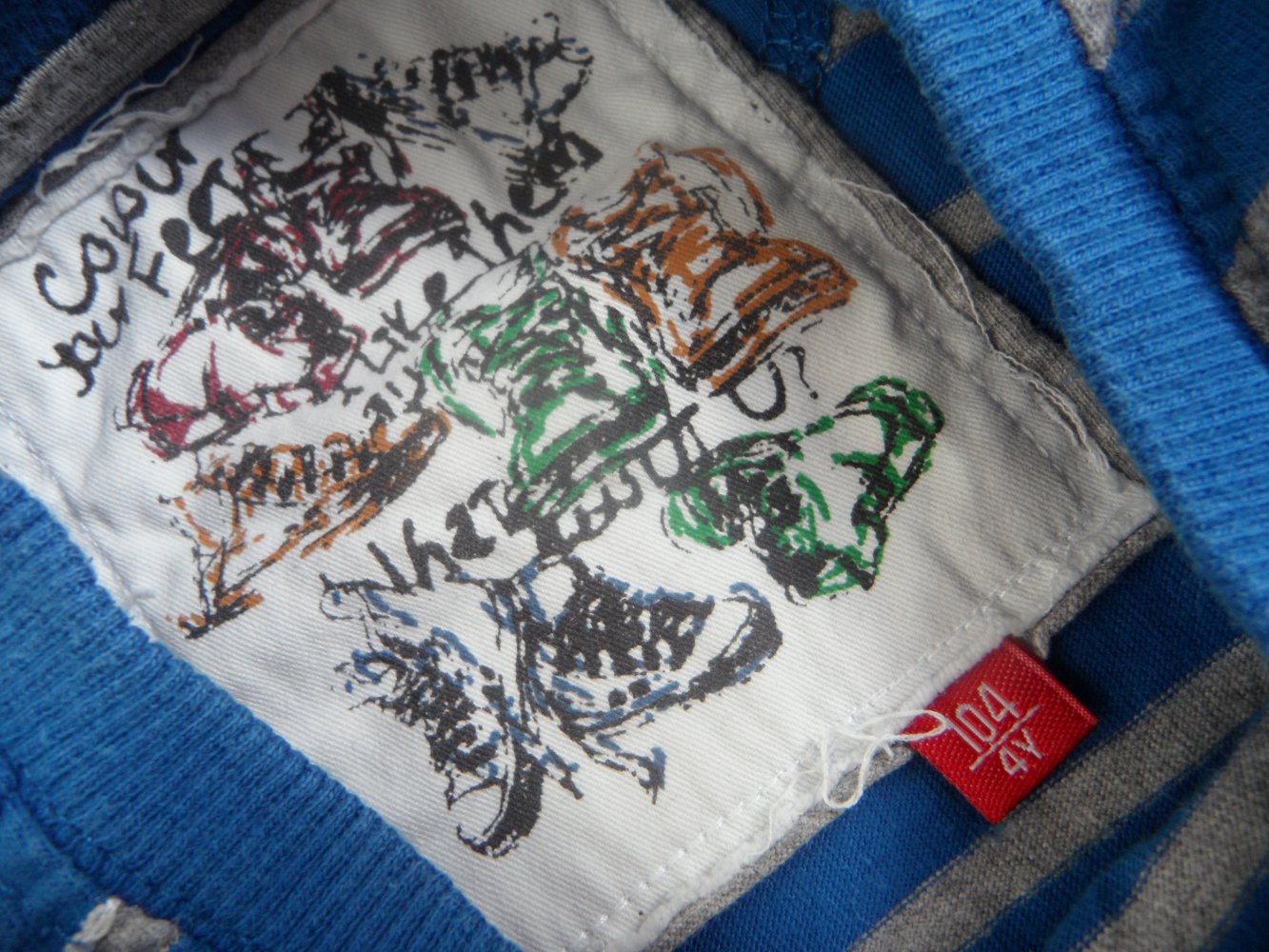 Kanz Langarmshirt mit Wanderschuhen 98/104