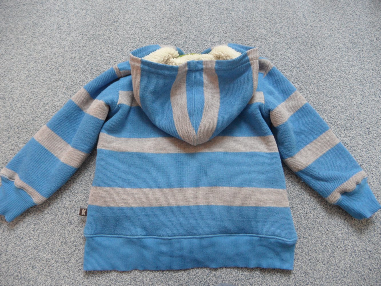 Kanz tolle Kuscheljacke Strickjacke Teddyfutter 104