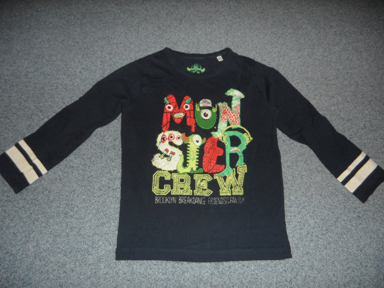 Tom Tailor Langarmshirt Monster Crew 104/110