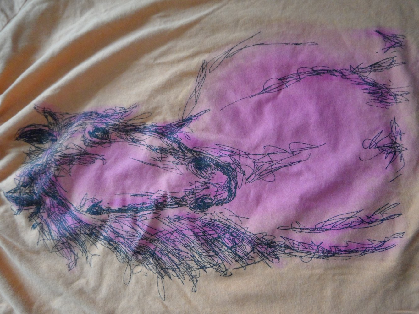 Topolino T-Shirt Pferd