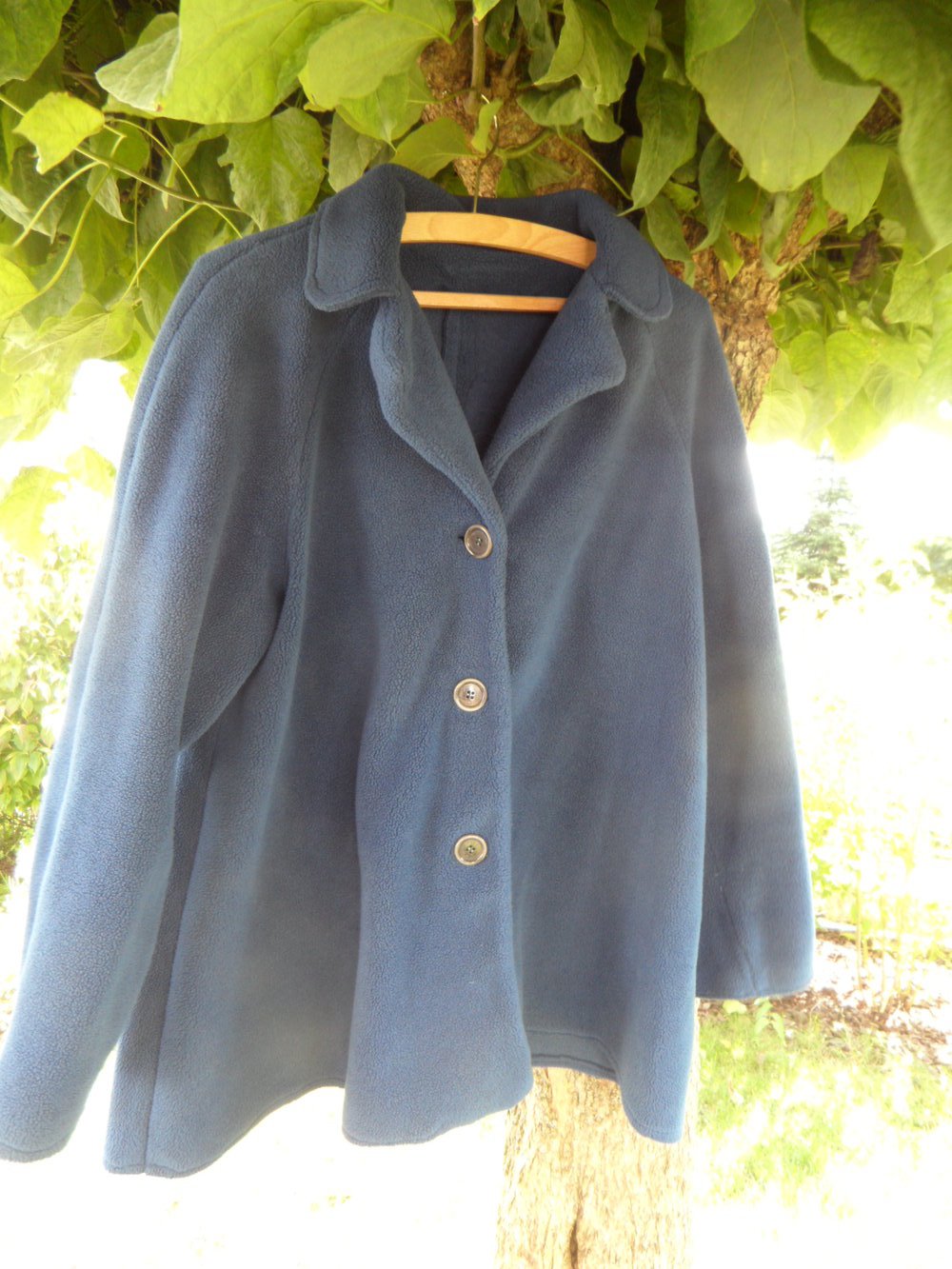 toller Fleecemantel für die Schwangerschaft DIY