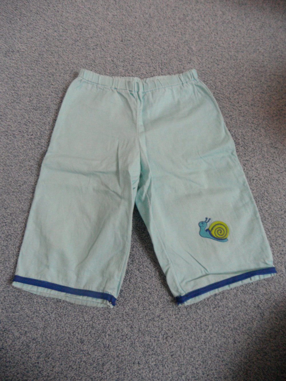 DIY Unikat Stoffhose Sommerhose 80/86