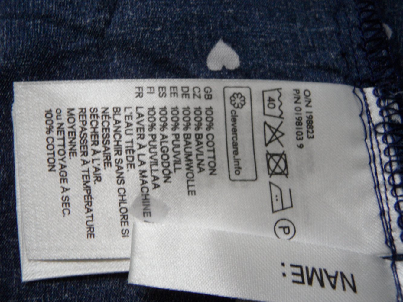 H&M süße leichte luftige Bluse mit Herzchen 128