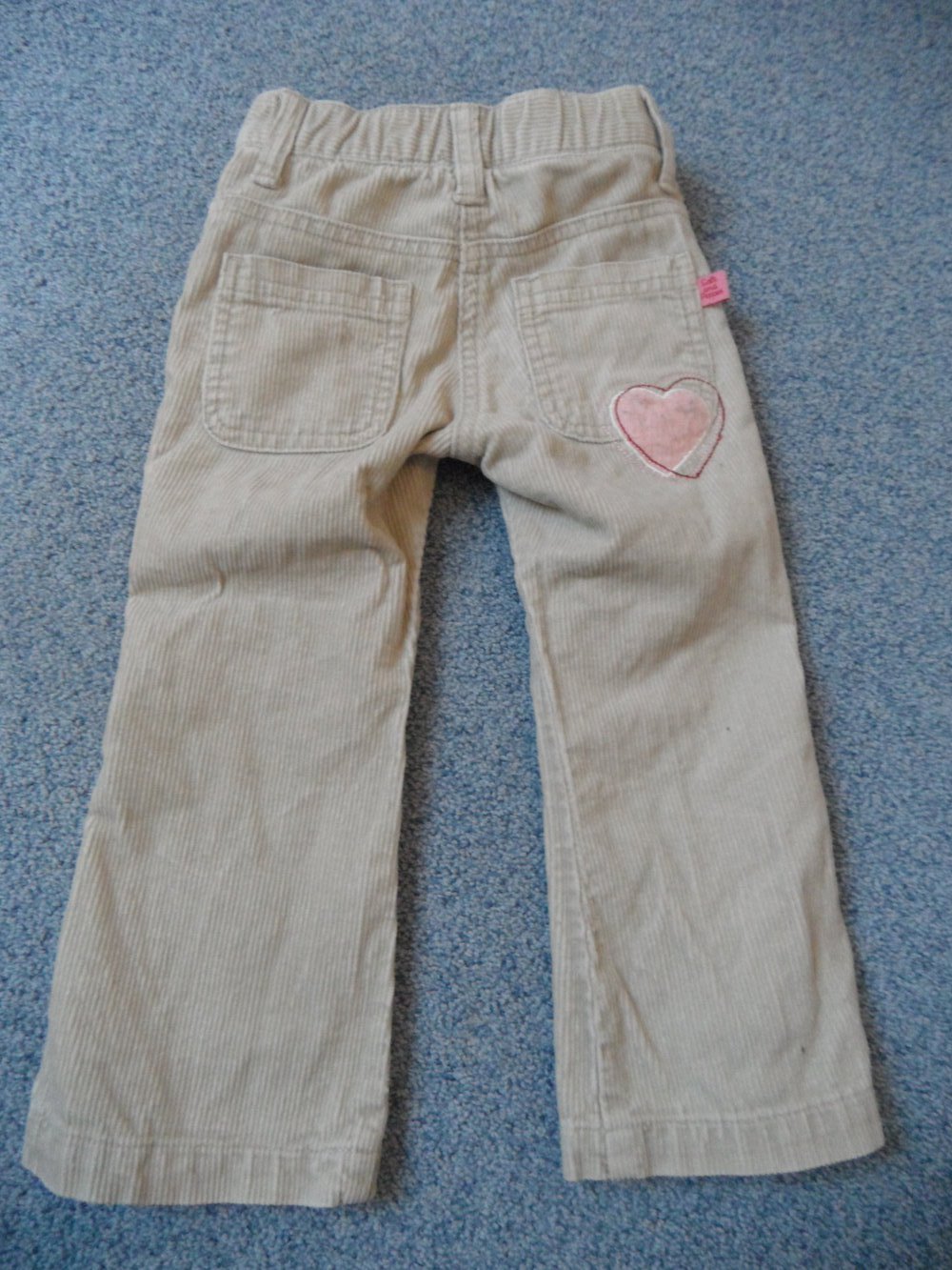 Salt and Pepper Cordhose mit Applikationen