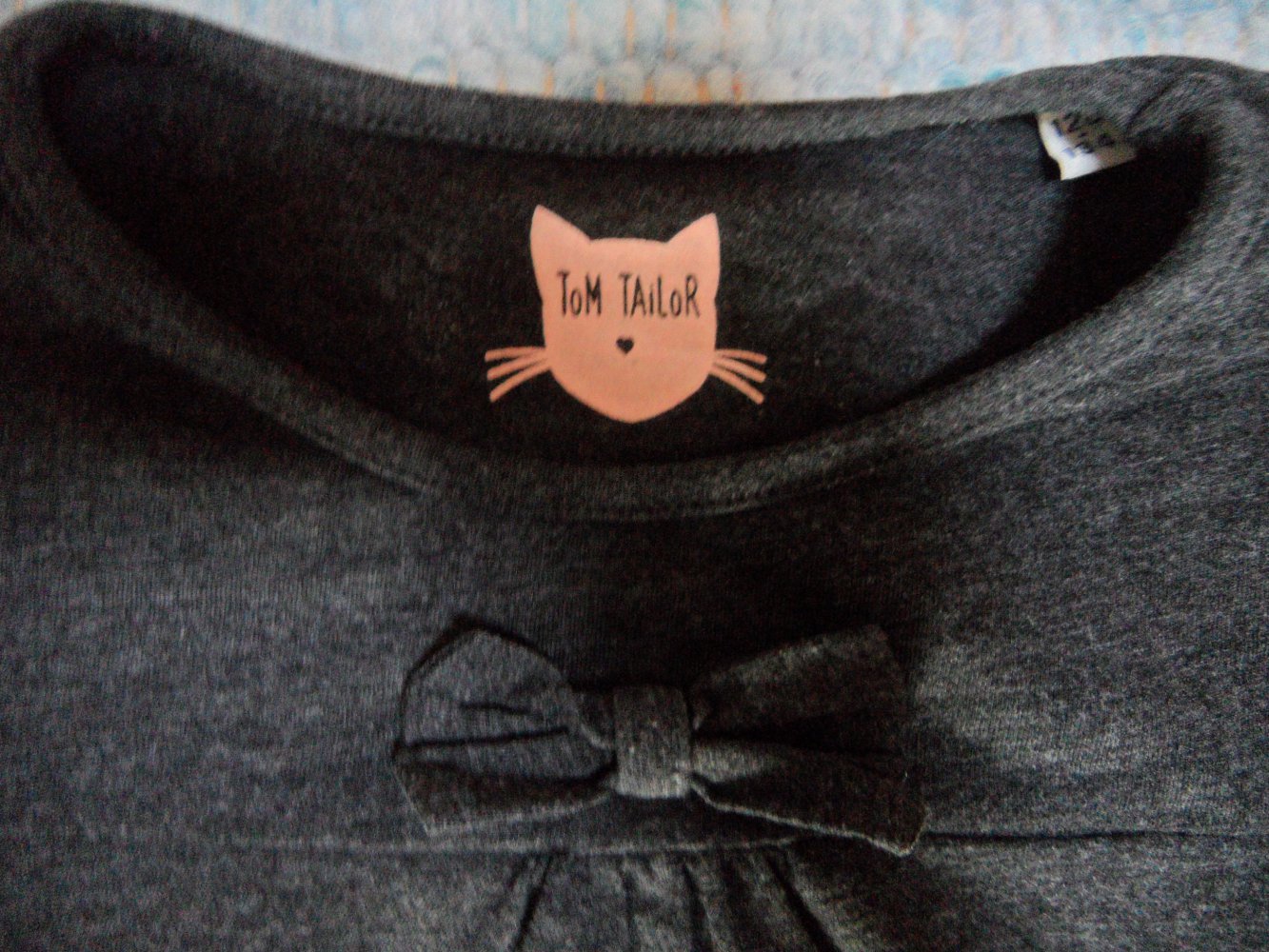 Tom Tailor Langarmshirt grau 128/134