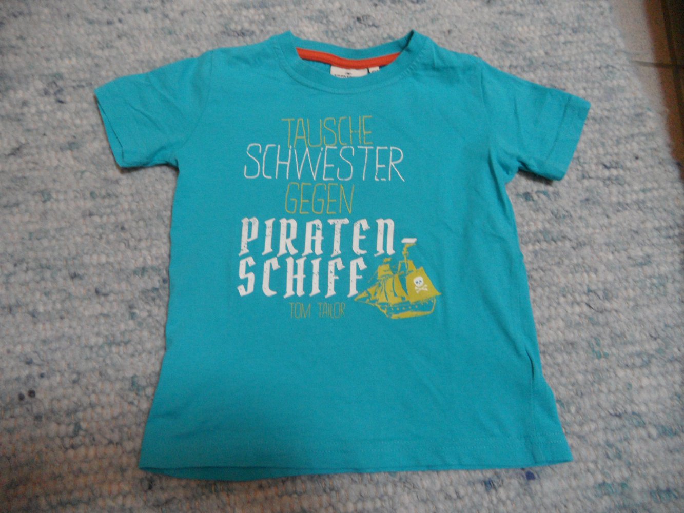 Tom Tailor 104/110 T-Shirt Spruch