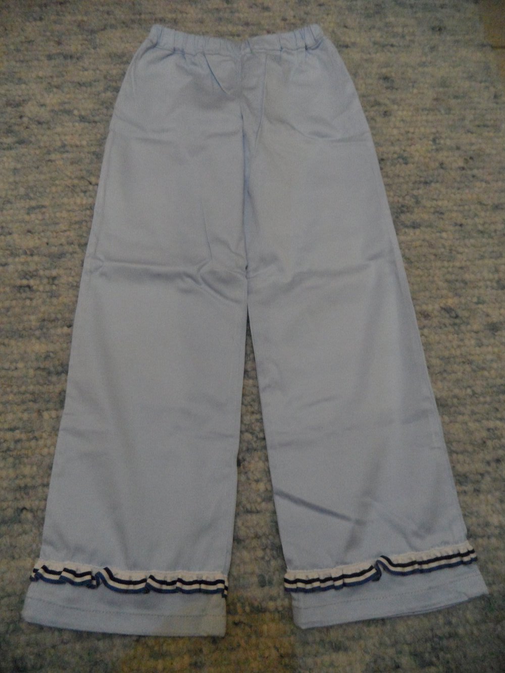 hellblaue Sommer-Hose DIY