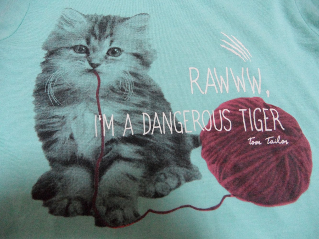 Tom Tailor Langarmshirt Katze 128/134