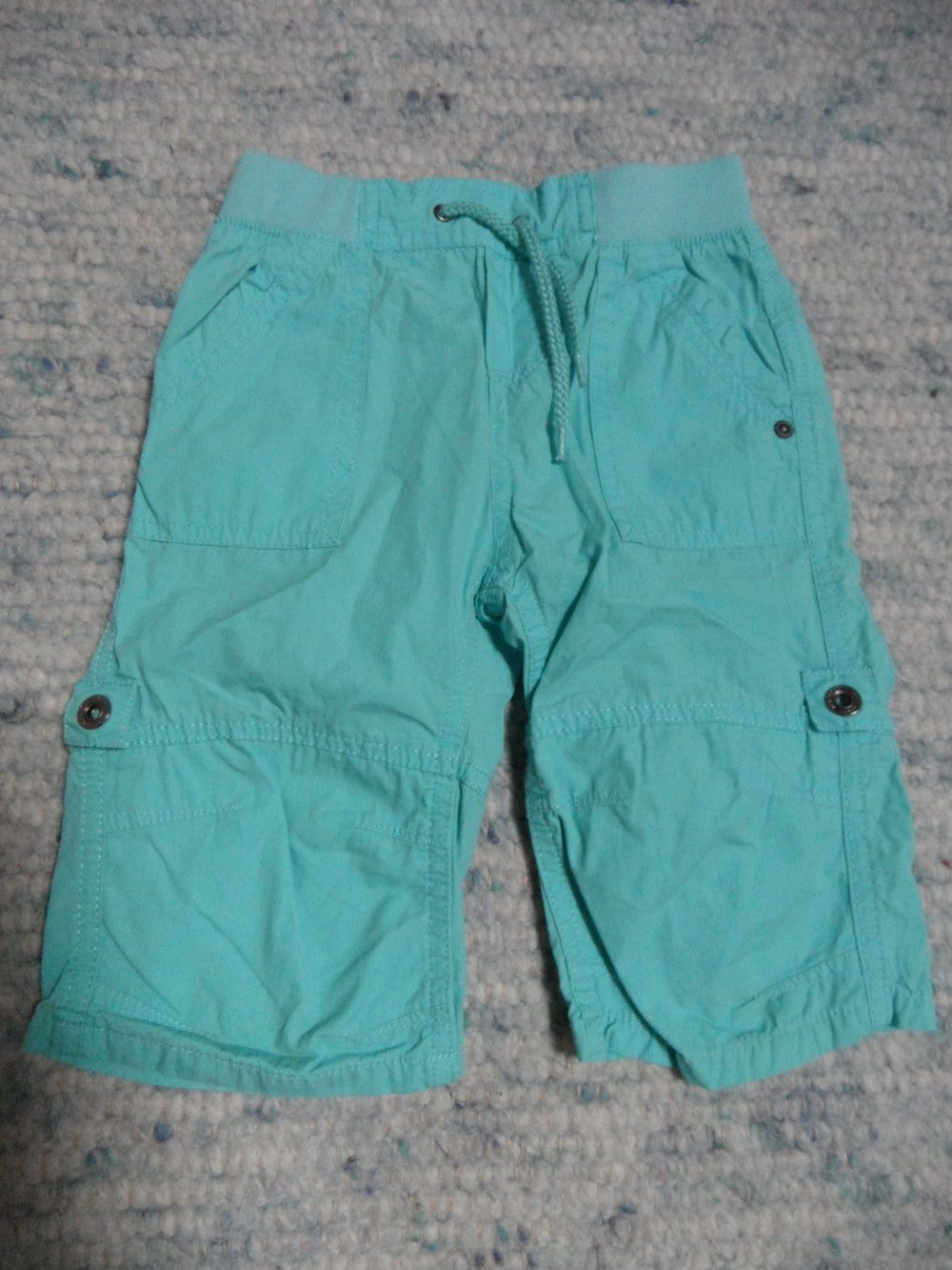 Vertbaudet Bermudas, krempelbar Gr. 104/110