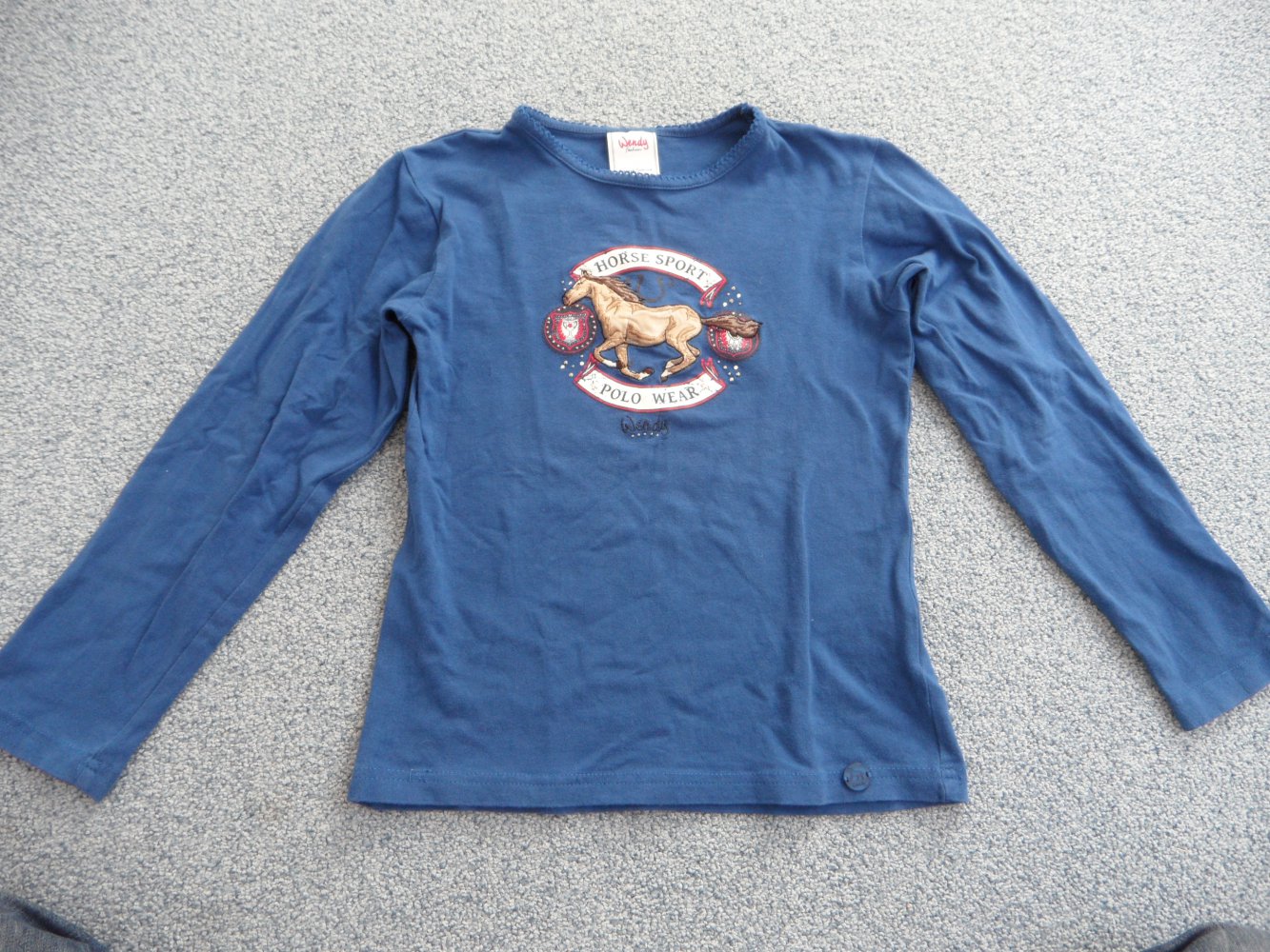 Wendy by Salt and Pepper Langarmshirt Pferd 122/128