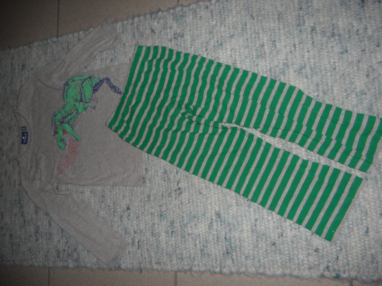 Tom Tailor Schlafanzug Pyjama 104/110 Dinosaurier