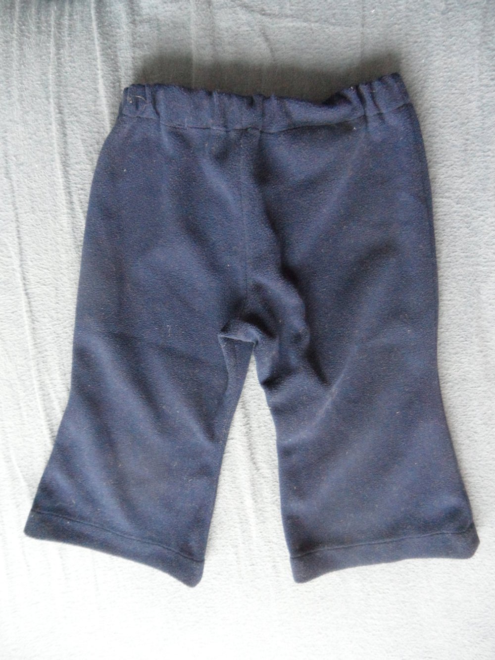 DIY Fleecehose dunkelblau 74/80