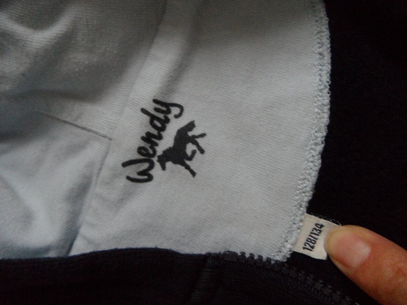 Salt and Pepper Sweatjacke Wendy 128/134 Pferde