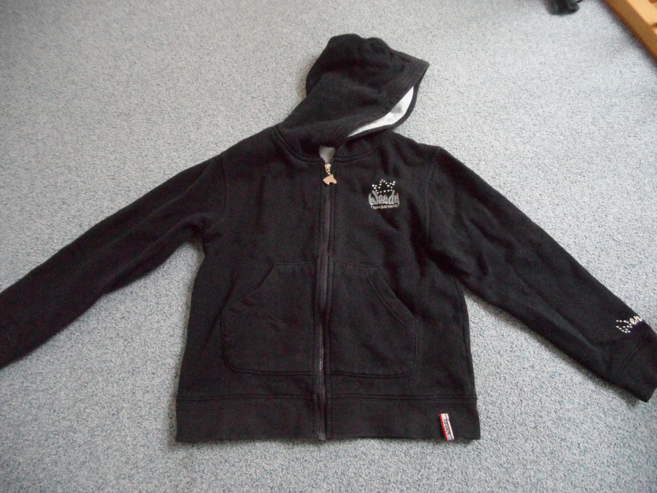 Salt and Pepper Sweatjacke Wendy 128/134 Pferde