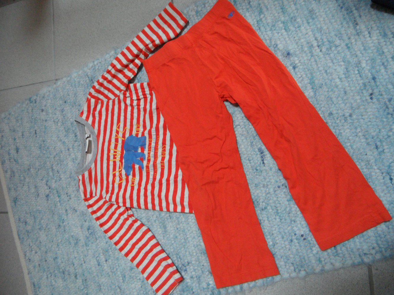 Tom Tailor Schlafanzug Pyjama 104/110 Bär