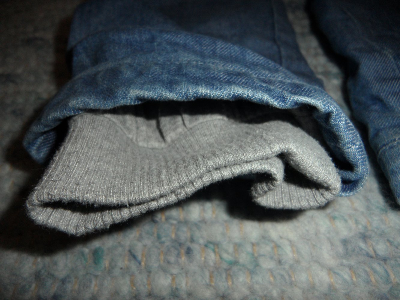 Vertbaudet Thermohose Robusthose 110/116 Thermo Jeans