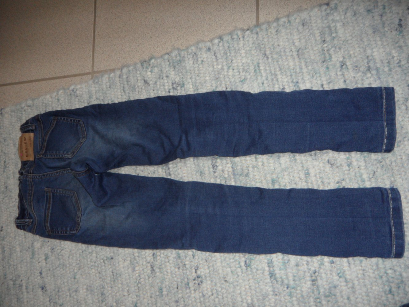 Review kids Jeans slim skinny fit leg 140