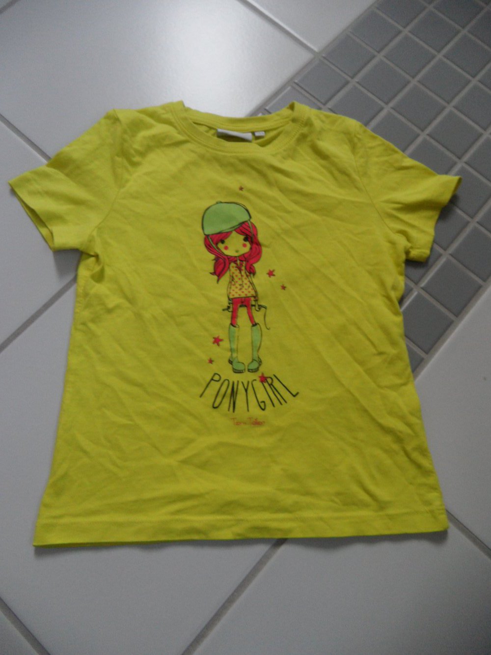 Tom Tailor T-Shirt Pony Pferd Spruch 128/134