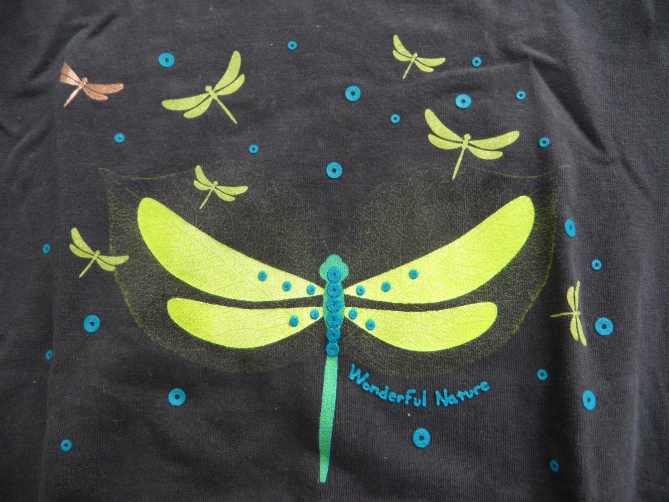 Okaidi tolles Langarmshirt Libelle 122/128