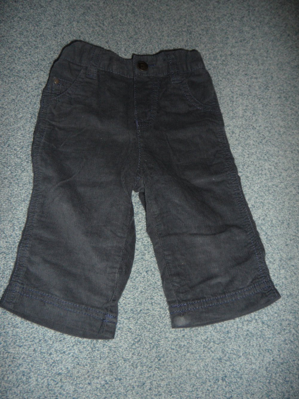 Esprit schöne dünne Cordhose dunkelblau