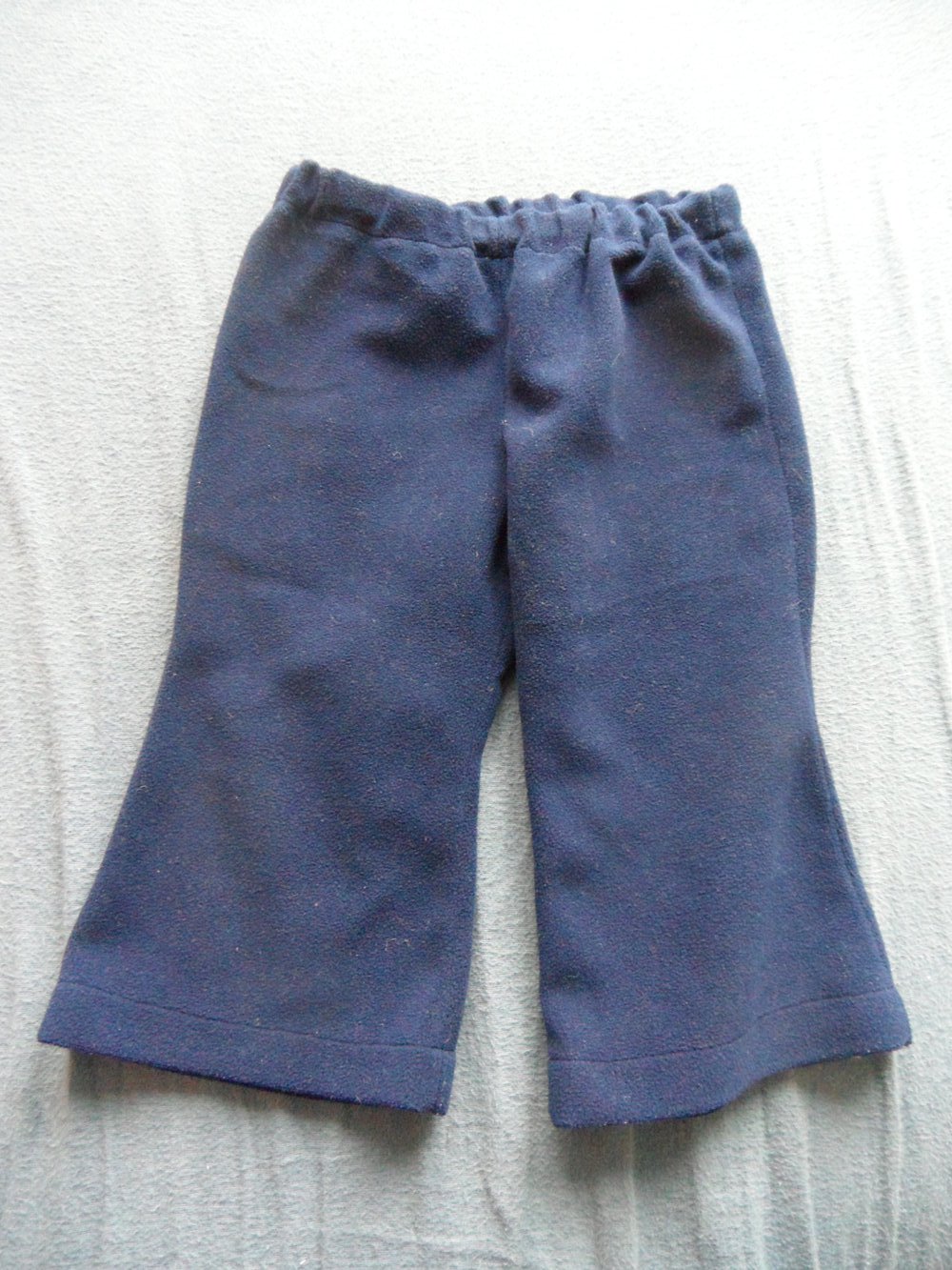 DIY Fleecehose dunkelblau 74/80