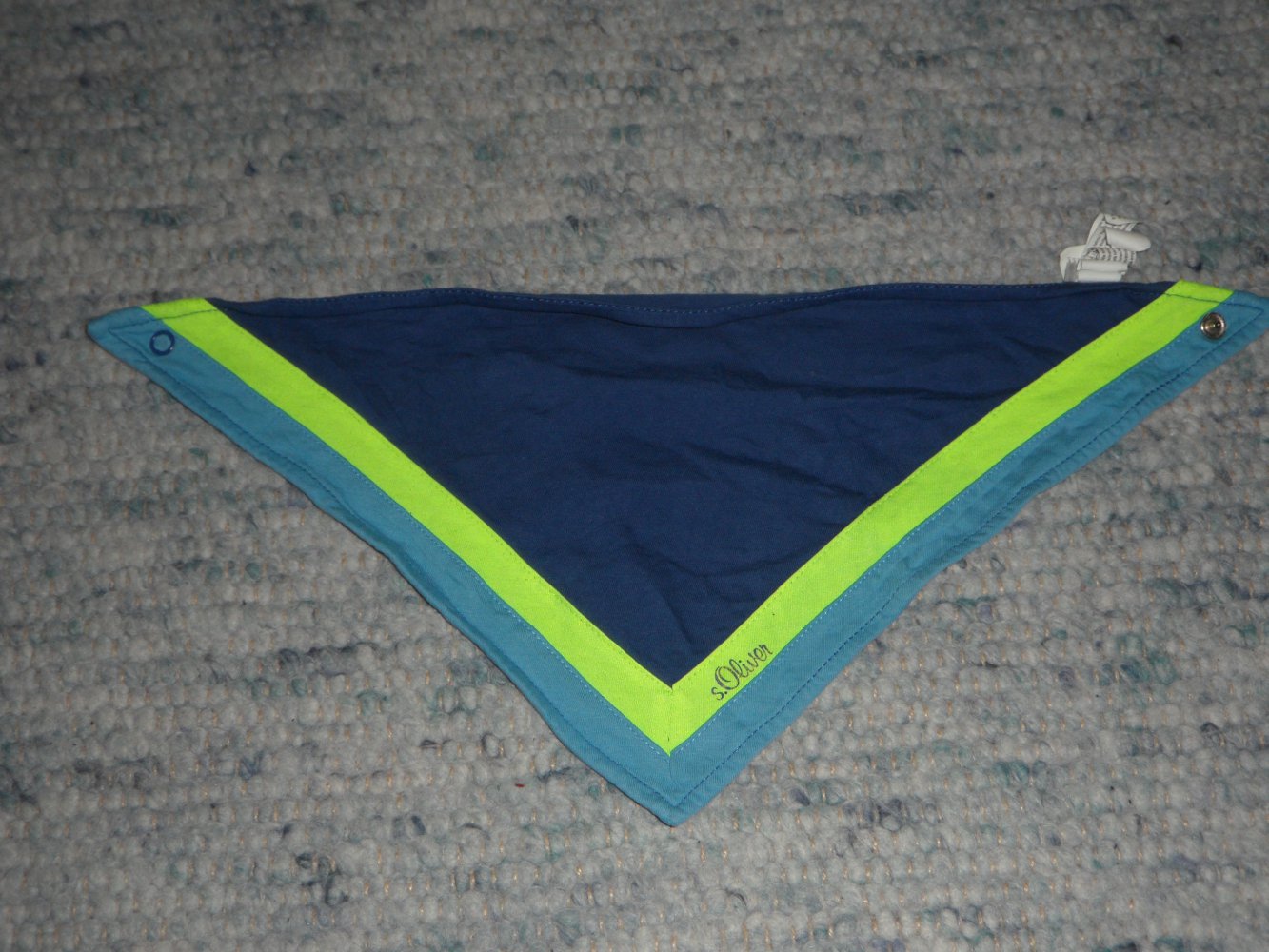 s.Oliver Dreieckstuch Sabbertuch Halstuch Druckknopf