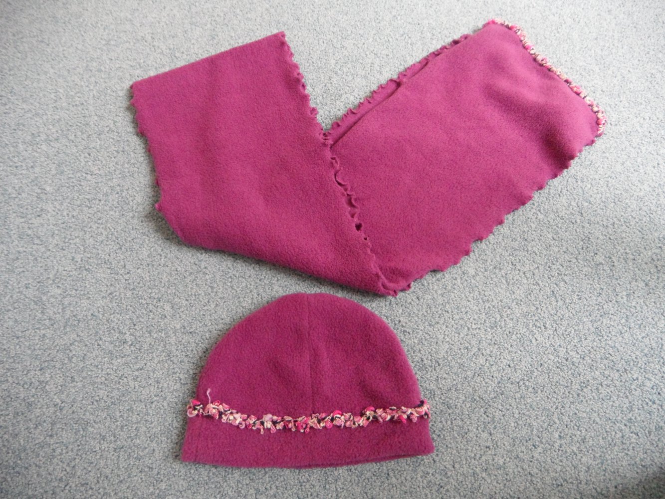 DIY Set Mütze Schal