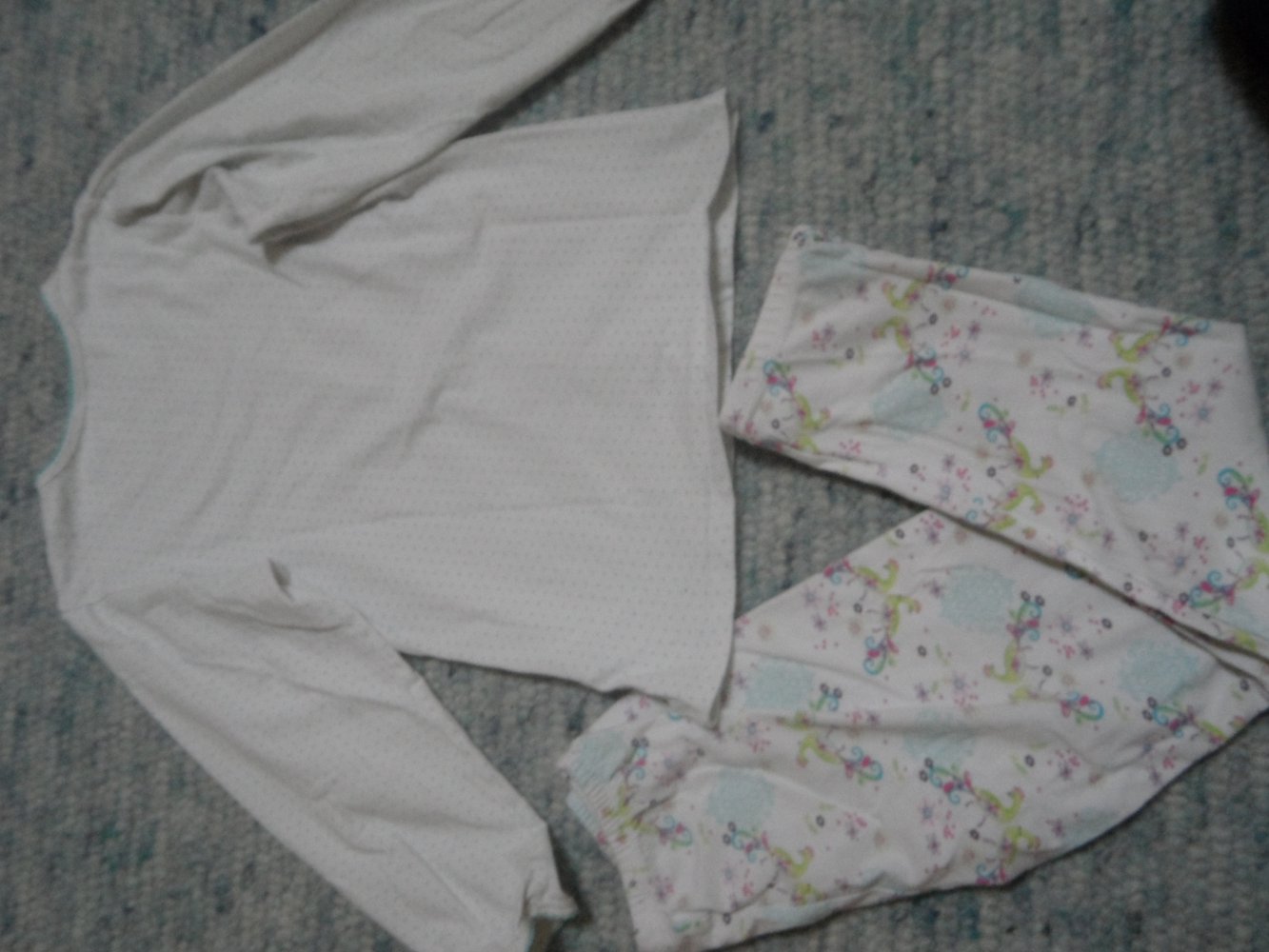 Kanz schöner dünner Schlafanzug Pyjama 128