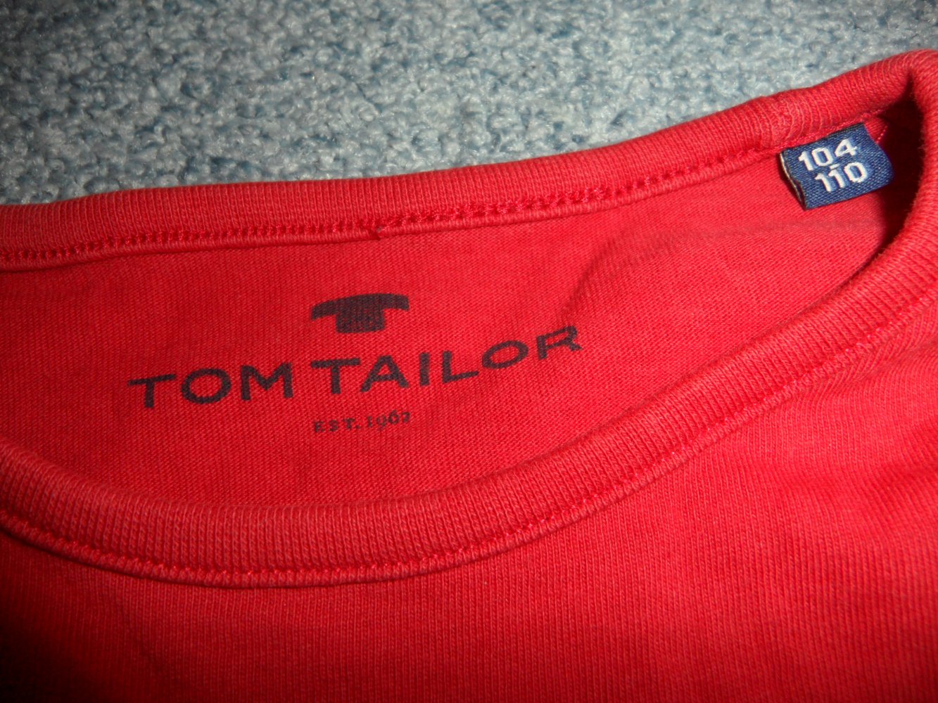 Tom Tailor Langarmshirt 104/110 Weltraum Rakete Weltall 