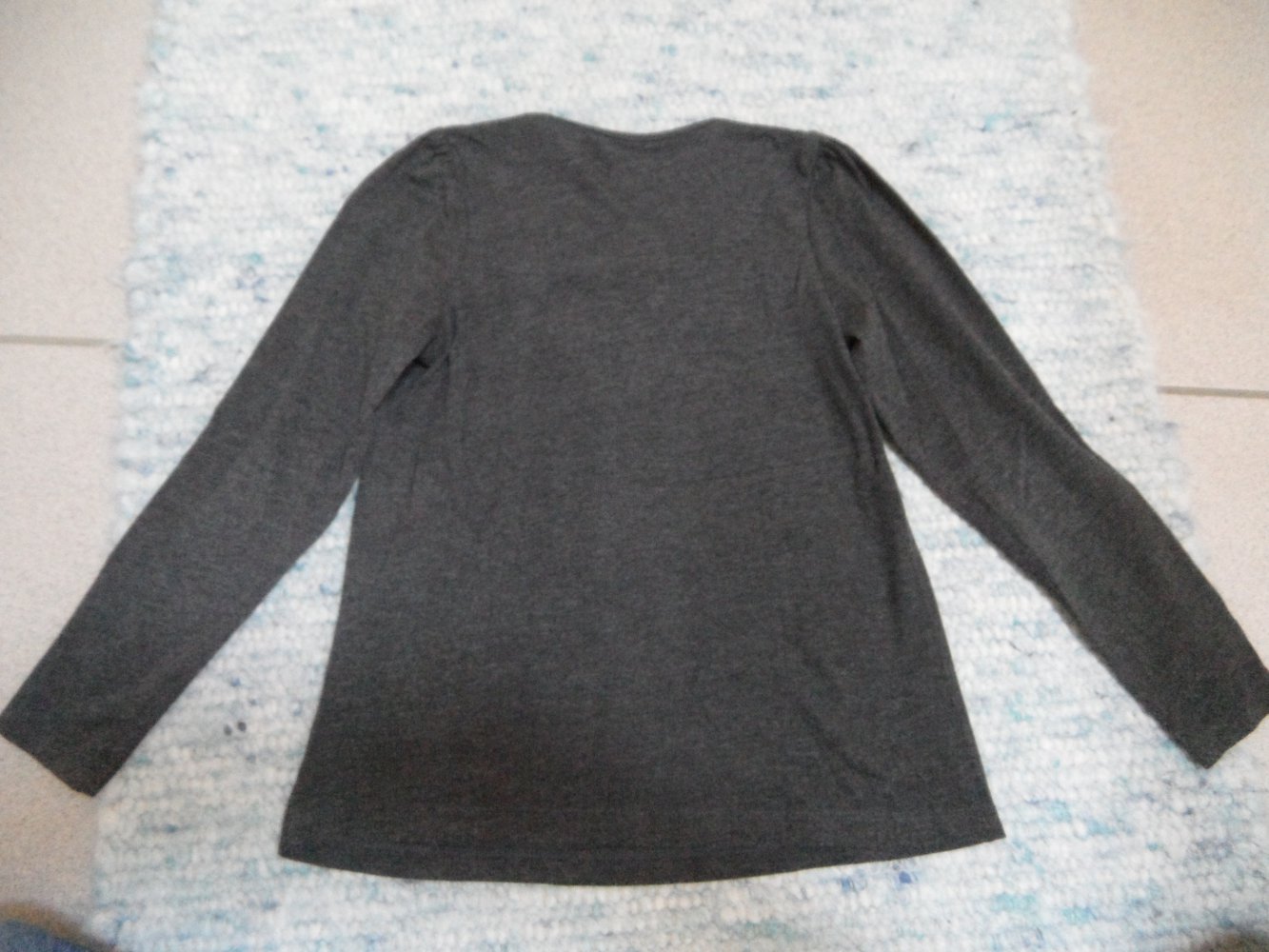 Tom Tailor Langarmshirt grau 128/134