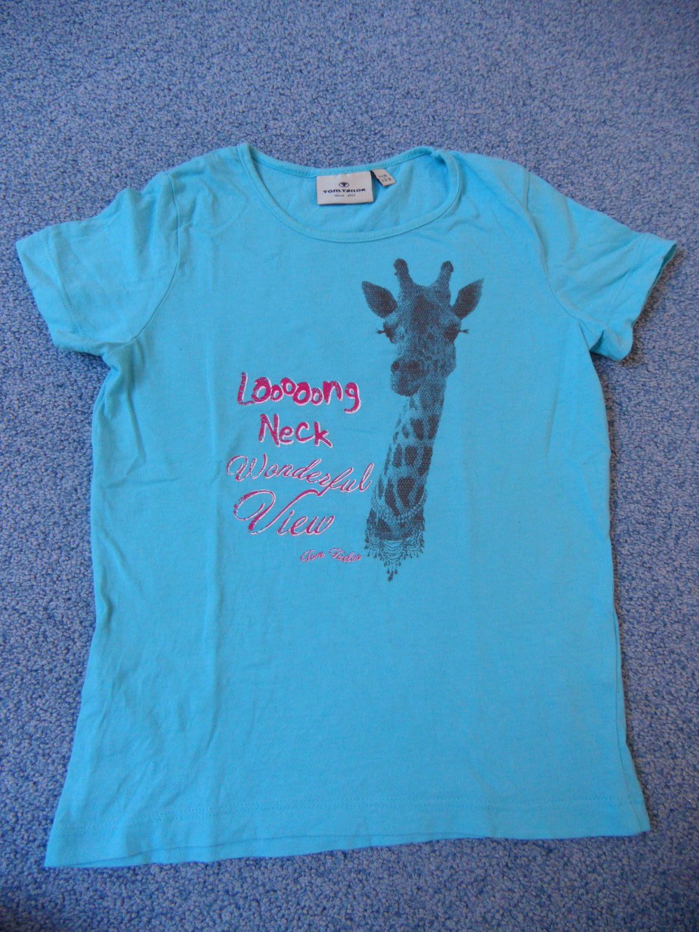 Tom Tailor T-Shirt Fotoprint Giraffe
