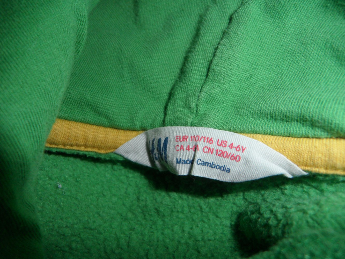 H&M Hoodie Kapuzenpulli 110/116