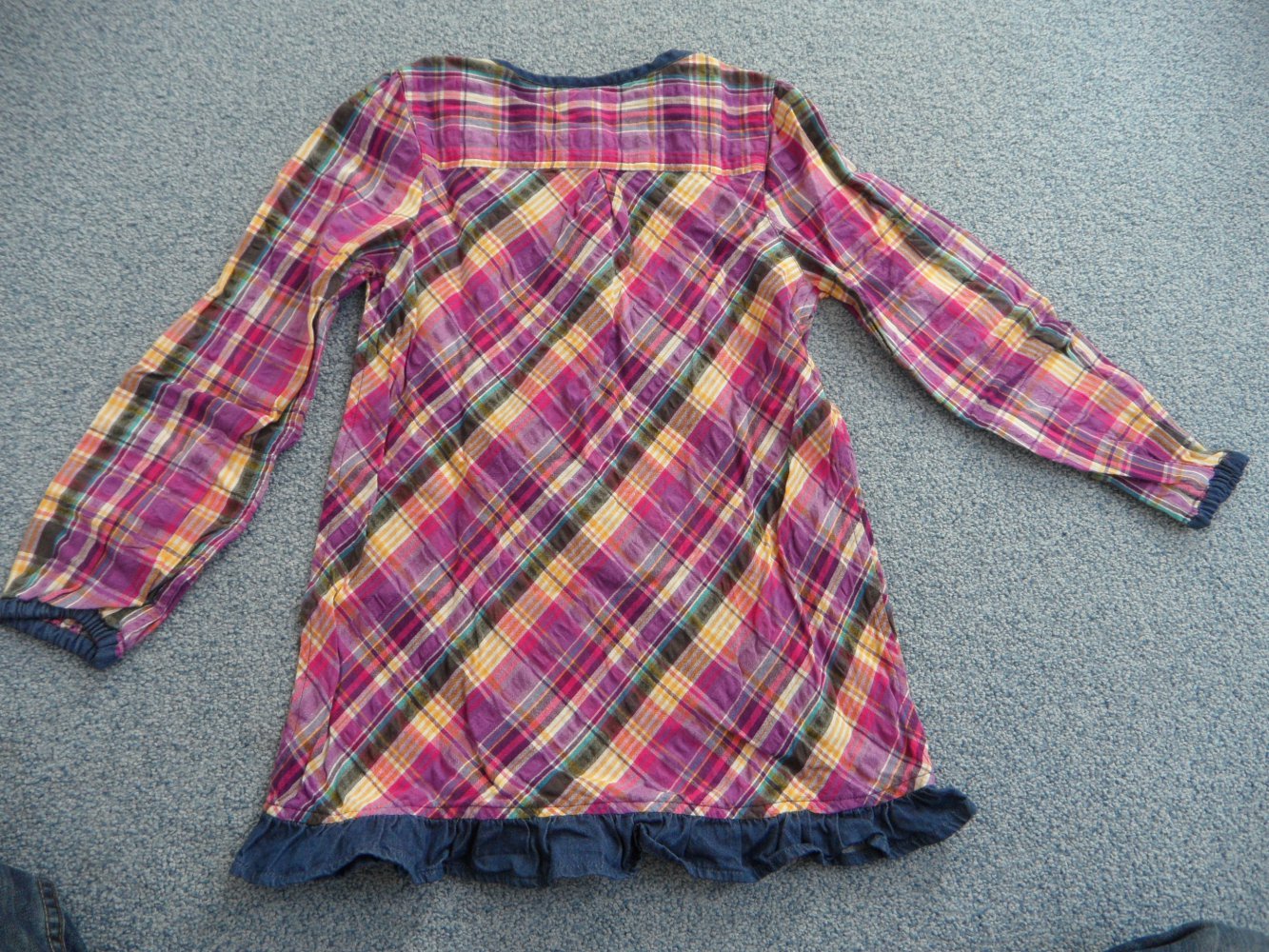 Topolino Blusenshirt Longshirt Bluse Tunika 128