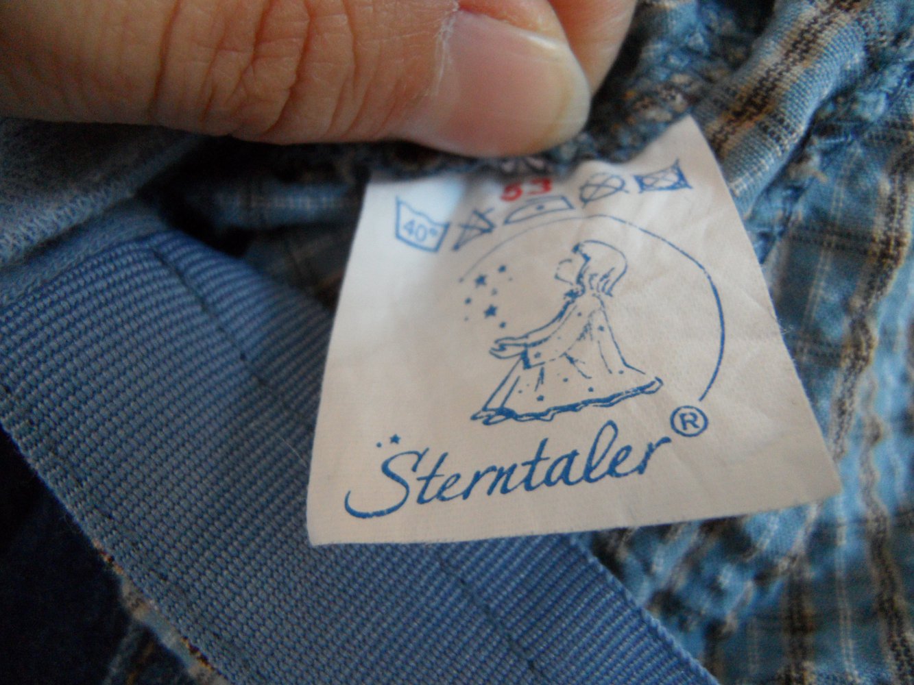 Sterntaler Cap Cäppi Seersucker Gr. 53