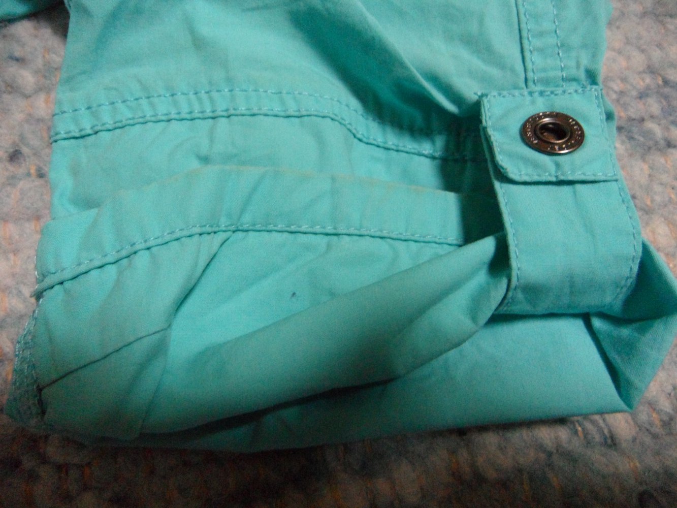 Vertbaudet Bermudas, krempelbar Gr. 104/110