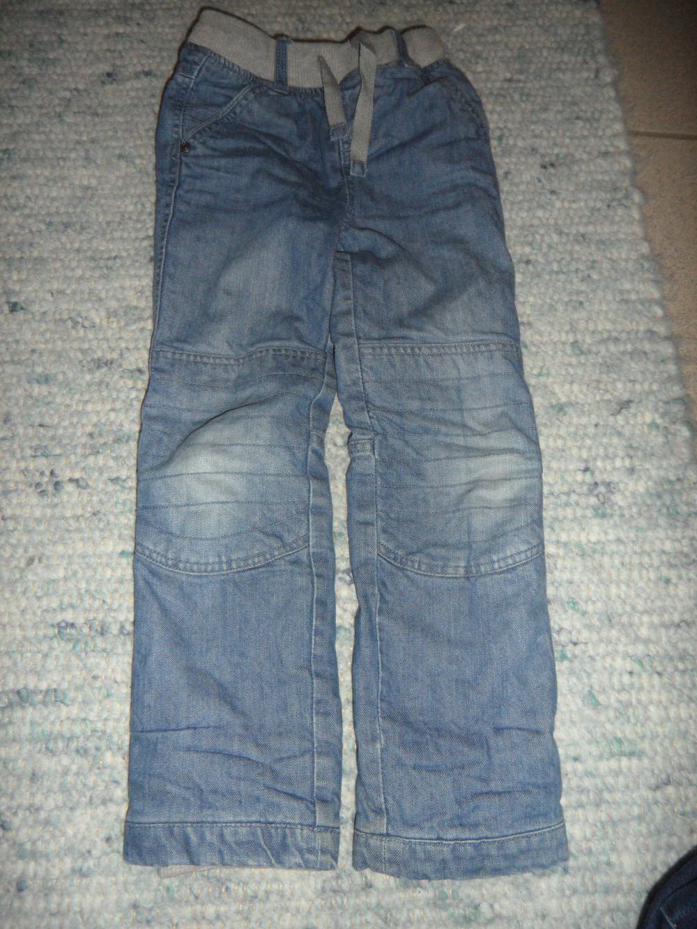 Vertbaudet Thermohose Robusthose 110/116 Thermo Jeans