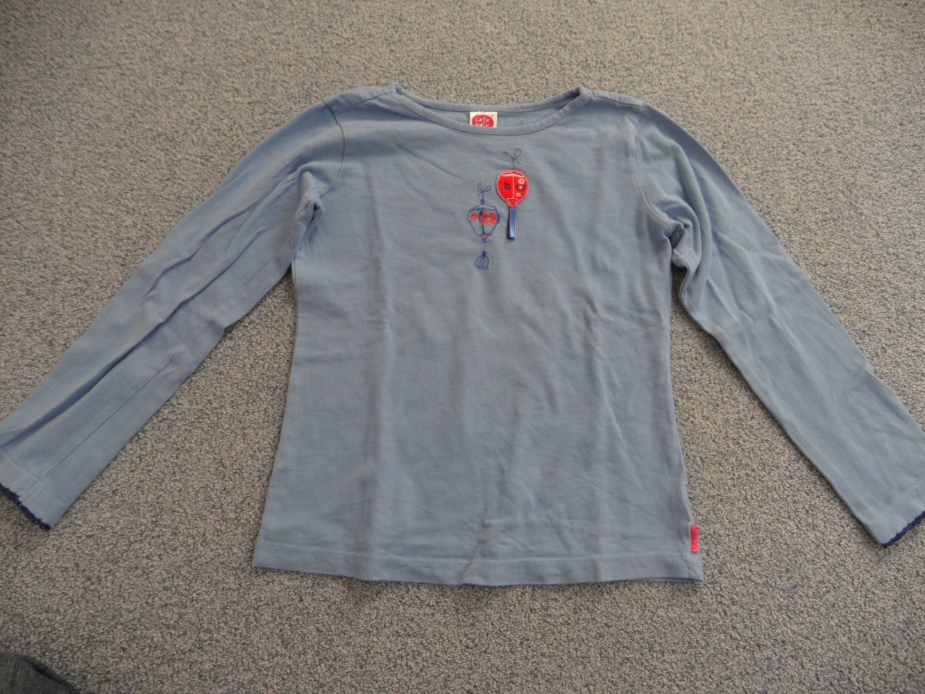 Cakewalk wunderschönes Langarmshirt Chinaserie 128