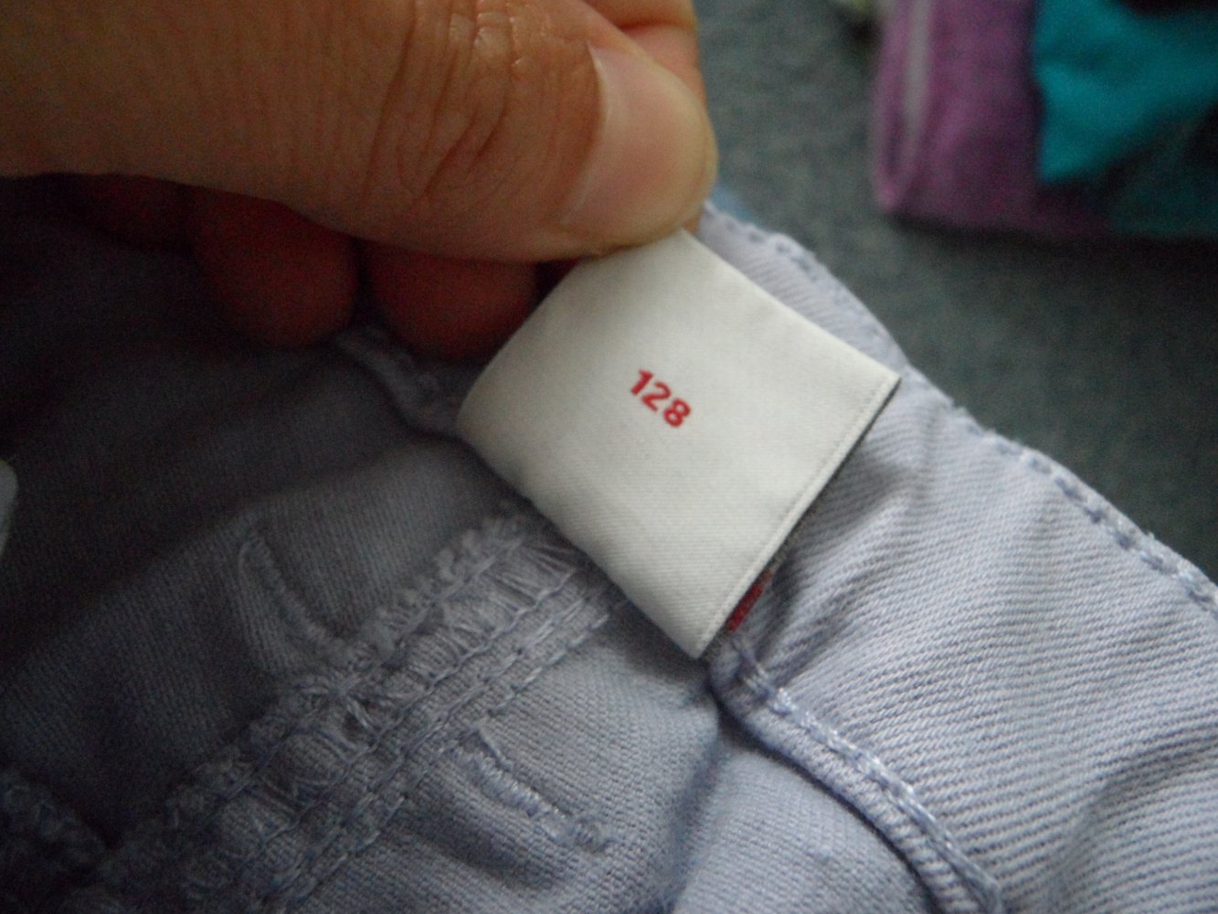 s.Oliver tolle Caprihose flieder 128