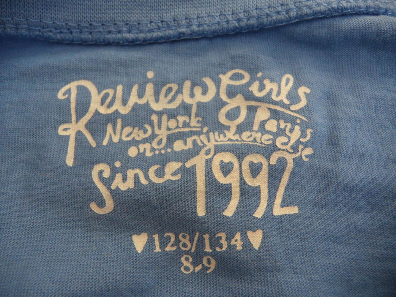 Review tolles Langarmshirt Glitzer Pferd 128/134