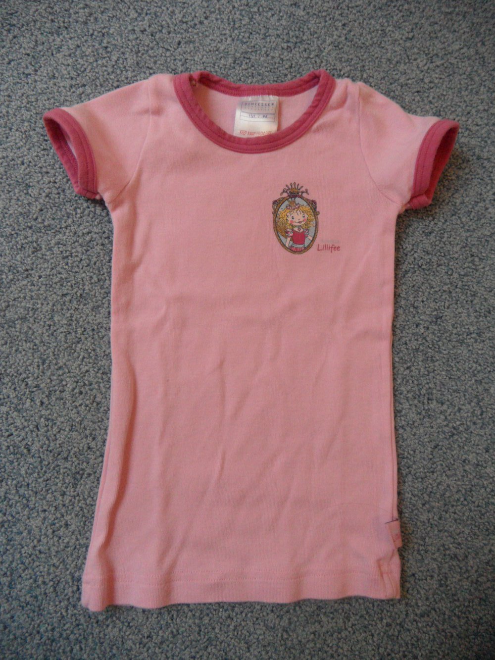 Unterhemd halbarm Winter Schiesser Prinzessin Lillifee