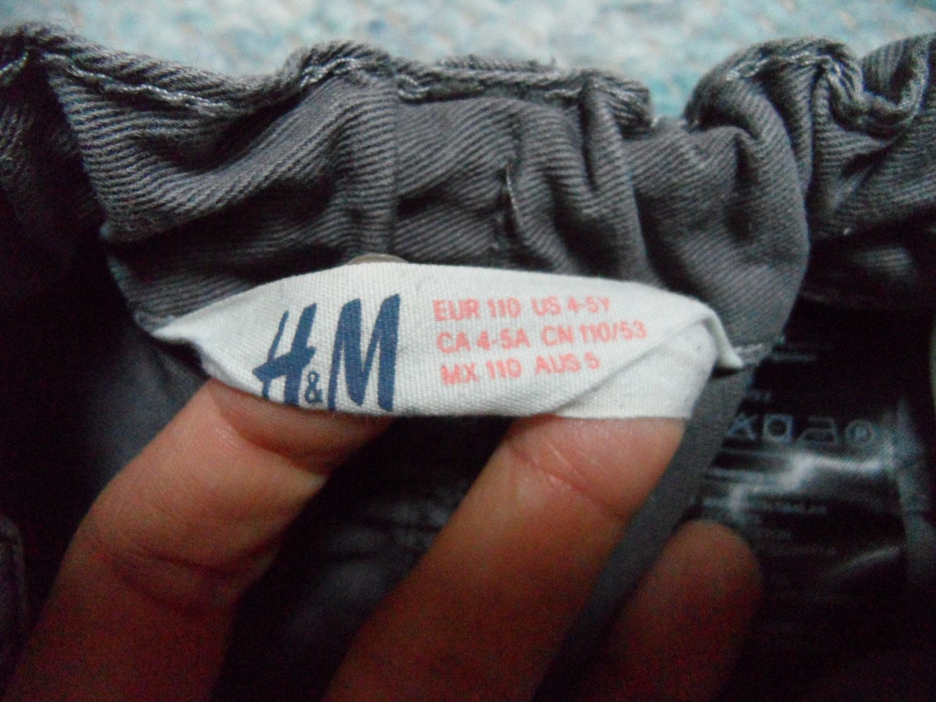 H&M graue Jeans 110 