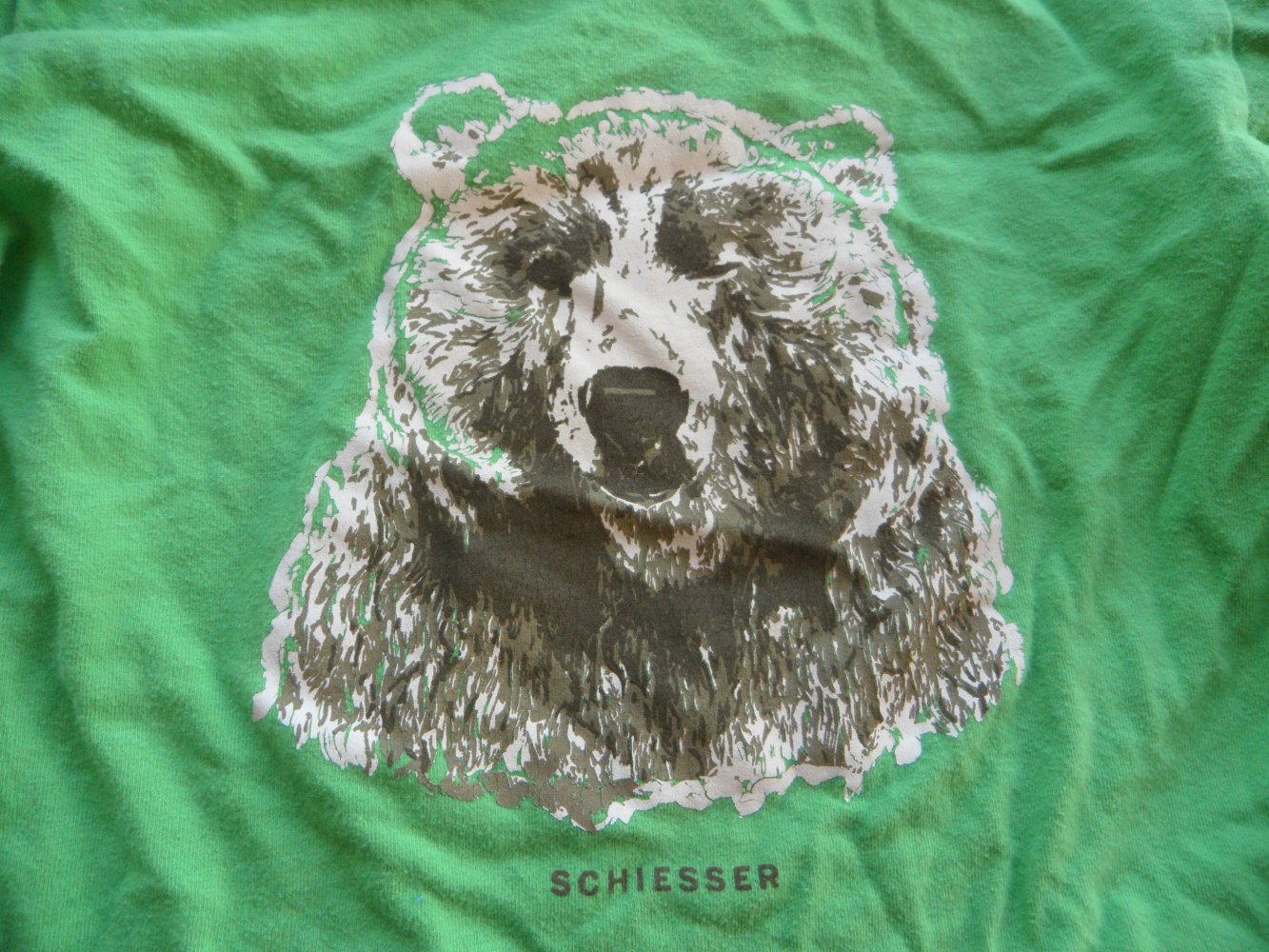 Schiesser Schlafanzug Pyjama Bär 104