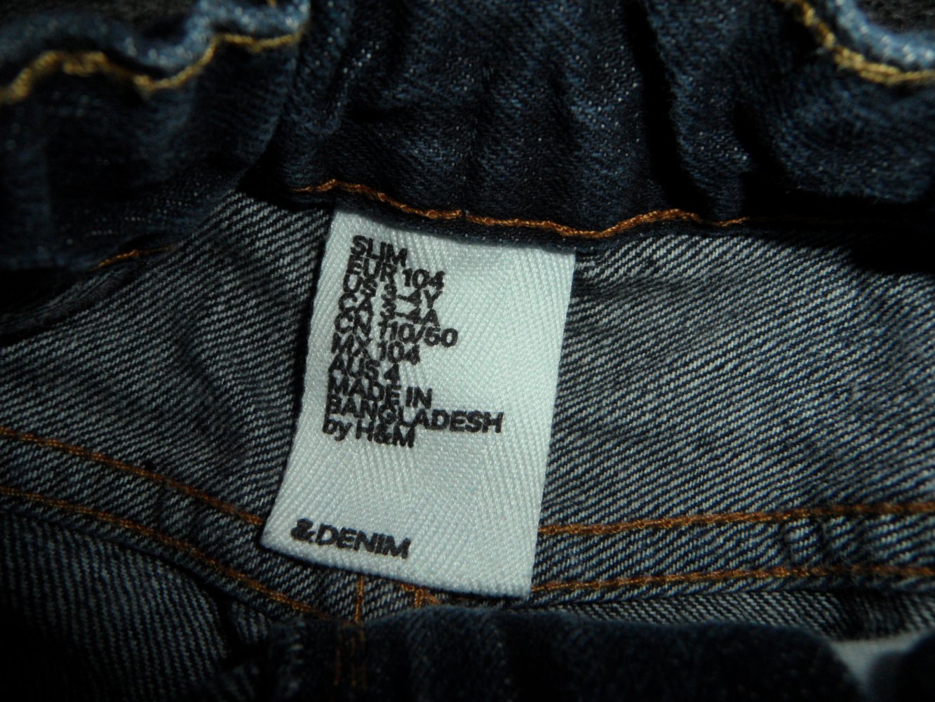 H&M Jeans 104 Slim 