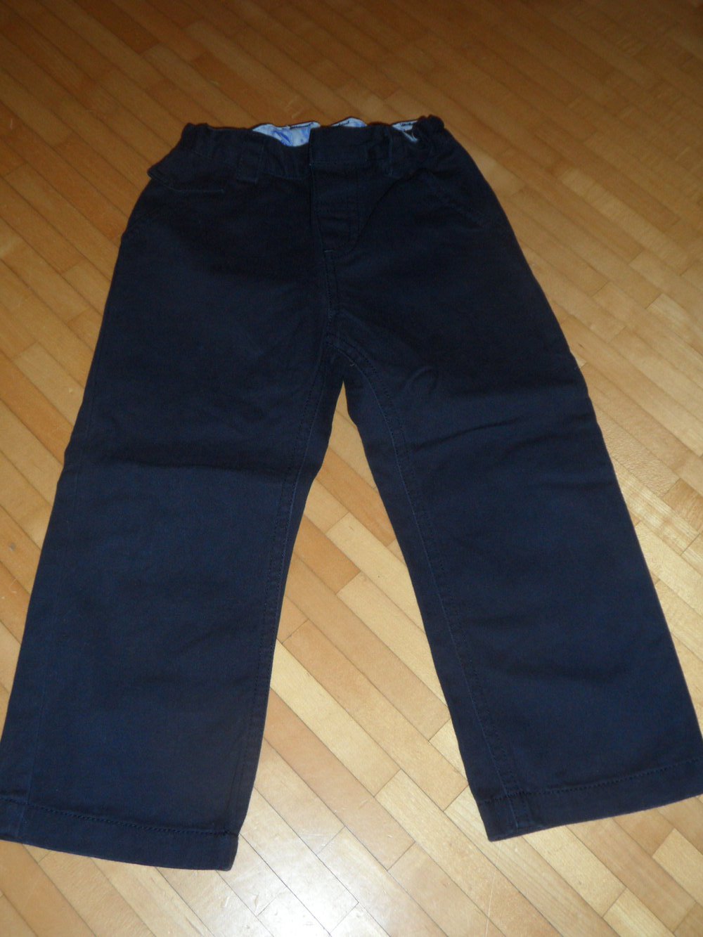 nucleo dunkelblaue Hose Stoffhose Gr. 24 Monate ca. 86/92