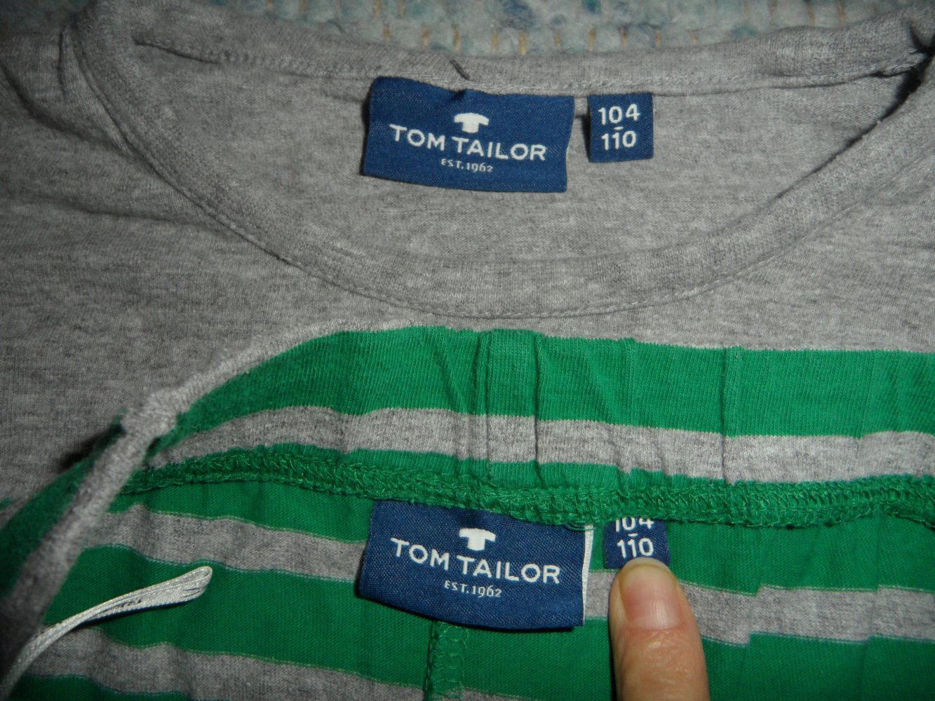 Tom Tailor Schlafanzug Pyjama 104/110 Dinosaurier